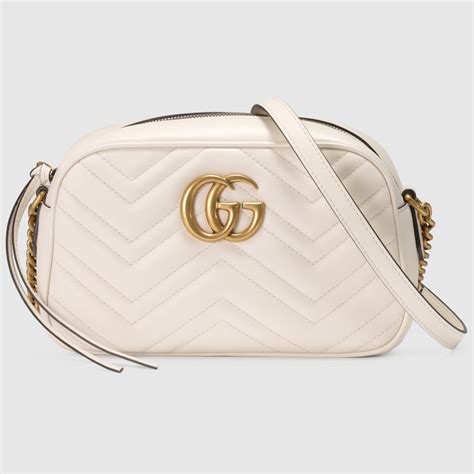 gucci white handbag|white gucci handbags sale.